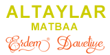  Altaylar Matbaa